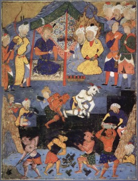 ゴグ・マゴグ 宗教的イスラム教 Oil Paintings